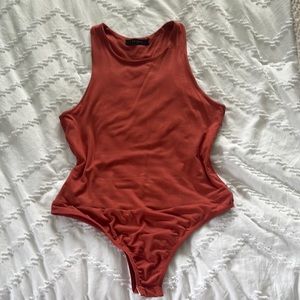 Red bodysuit
